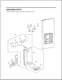 Part Location Diagram of EBR60070711 LG PCB ASSEMBLY,SUB