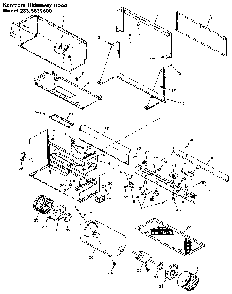 Part Location Diagram of 97007424 Maytag Thermostat sentry