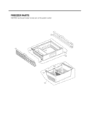 Part Location Diagram of MEG63064501 LG HOLDER,RAIL