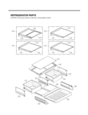 REFRIGERATOR PARTS Diagram and Parts List for LFX31915ST ASTCNA0 LG Refrigerator