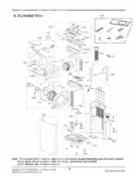 Exploded View Diagram and Parts List for LP1111WXR XWC111YCMM0 LG Air Conditioner