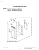 CONTROLLER PARTS I Diagram and Parts List for LMV2015SW CWHELGA LG Microwave