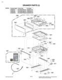 DRAWER PARTS I Diagram and Parts List for LRG3091SW FWHELGA LG Range