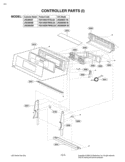 CONTROLLER PARTS I Diagram and Parts List for LRG3093SW FWHELGA LG Range