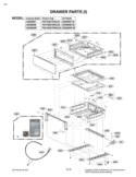 DRAWER PARTS I Diagram and Parts List for LRG3093SW FWHELGA LG Range
