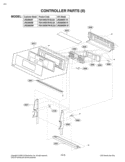 CONTROLLER PARTS II Diagram and Parts List for LRG3093SW FW1ELGA LG Range