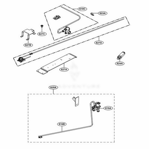 Part Location Diagram of AKN72949006 LG HEAD ASSEMBLY,FILTER