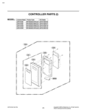 CONTROLLER PARTS I Diagram and Parts List for LMV1813SW CW1ELGA LG Microwave