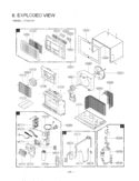 EXPLODED VIEW Diagram and Parts List for LT081CER AWYBHDP LG Air Conditioner