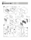 Exploded View Diagram and Parts List for LT123CNR AWYBUSL LG Air Conditioner