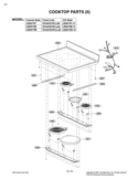 COOKTOP PARTS II Diagram and Parts List for LDE3017ST FS1LLGA LG Range