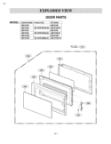 Part Location Diagram of 3720W0D156D LG Panel,Door