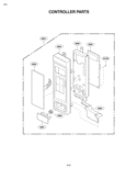 Part Location Diagram of 3572W0A182D LG Panel,Control