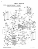 CAVITY PARTS I Diagram and Parts List for LSRG309ST FSTEVKG LG Range