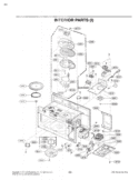 INTERIOR PARTS I Diagram and Parts List for LMHM2017SW CWHELGA LG Microwave