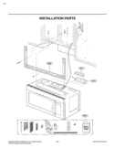 Part Location Diagram of 3861W1A043H LG Installation Hardware Kit