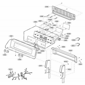 Part Location Diagram of EAD60813401 LG HARNESS,SINGLE