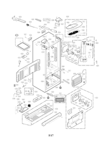 Part Location Diagram of EBR77033103 LG PCB ASSEMBLY,SUB