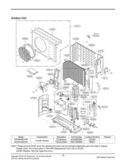 Exploded View Diagram and Parts List for Y1010 ANCBEUS LG Air Conditioner