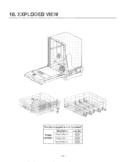 EXPLODED VIEW Diagram and Parts List for LDF8072ST ASTEEUS LG Dishwasher