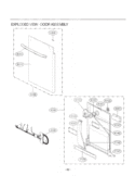 Part Location Diagram of AEH73796901 LG HINGE ASSEMBLY