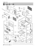 Room Air Conditioner Exploded View Exploded View Diagram and Parts List for 123786 AWYAUSH LG Air Conditioner