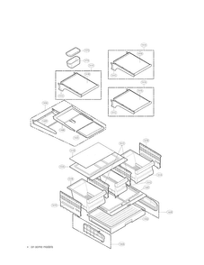 Refrigerator Parts Diagram and Parts List for LMX25981SB 02 LG Refrigerator