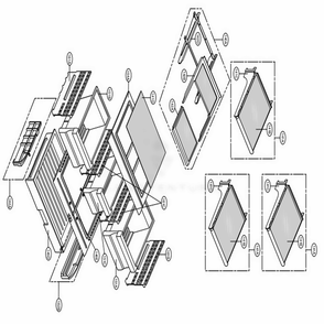 Part Location Diagram of AHT73734302 LG SHELF ASSEMBLY,REFRIGERA