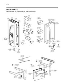 Part Location Diagram of ADD73719057 LG DOOR FOAM ASSEMBLY,FREEZER