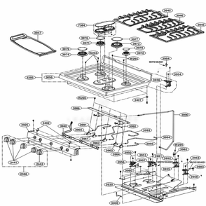 Part Location Diagram of AGM73809101 LG PARTS ASSEMBLY