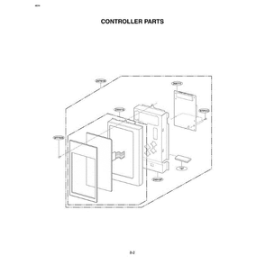 Section 3 Diagram and Parts List for LMV-1975ST ASTELGA LG Microwave Oven Combo