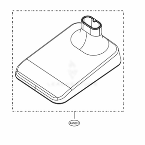 Base Assembly, Lower Diagram and Parts List for A929KVM AVWELGA LG Canister Vacuum