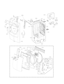 Part Location Diagram of EBR82616901 LG PCB ASSEMBLY,DISPLAY
