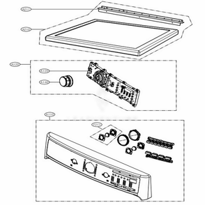 Part Location Diagram of AGU73729913 LG PLATE ASSEMBLY,TOP
