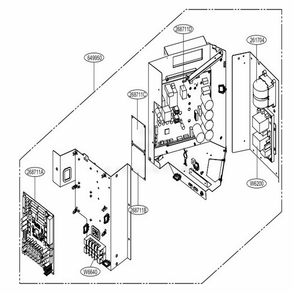 Part Location Diagram of EAM62791203 LG FILTER,AC LINE