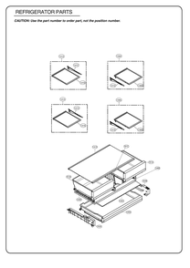 Refrigerator Parts Diagram and Parts List for GR-L228NSJM ASTCSE0 LG Refrigerator