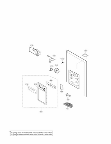Part Location Diagram of MCR62192407 LG DECOR,CONTROL