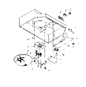 Canopy Assembly Diagram and Parts List for 2335167811  Kenmore Range Hood