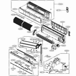 Part Location Diagram of 4H02832B LG TUBE RETURN BEND
