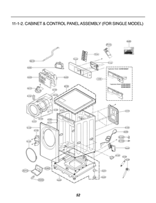 Part Location Diagram of AGL74078549 LG PANEL ASSEMBLY,CONTROL