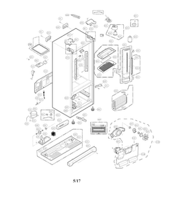 Part Location Diagram of EBR74796445 LG PCB ASSEMBLY,MAIN
