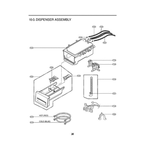Section 3 Diagram and Parts List for WM1812CW ABWEEUS LG Washer