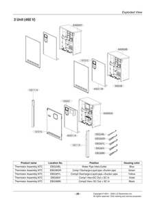 Diagram 6 Diagram and Parts List for ACHH060HBAB ABEAAAU LG Air Conditioner