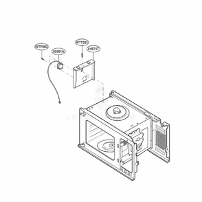 Sensor Parts Diagram and Parts List for GT4185SKT ABSEWRP LG Range