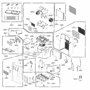 Part Location Diagram of MGB47925201 LG PAN,DRAIN