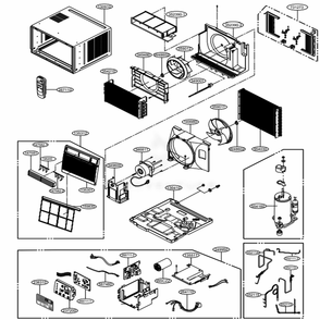 Part Location Diagram of ABQ74405903 LG CASE ASSEMBLY,CONTROL