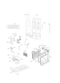 Part Location Diagram of 5300JB1050D LG Heater,Sheath