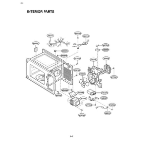 Section 6 Diagram and Parts List for LMA2111ST ASBELGA LG Microwave Oven Combo