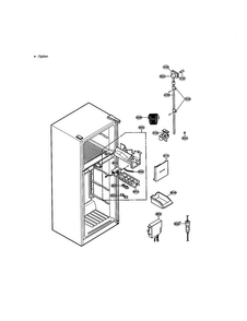 Icemaker Diagram and Parts List for LRTBC2025BS  LG Refrigerator