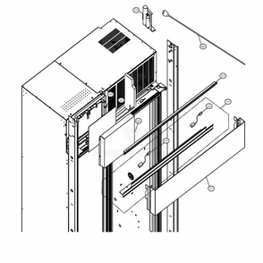 Top Part Diagram and Parts List for LSSB2791ST ASTCNA0 LG Refrigerator